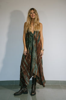  Sun Child Classic Silk Dress - Rosy