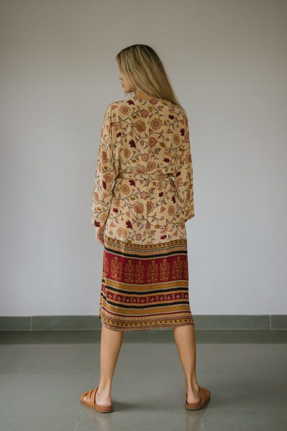Long Jacket With Belt - Knox