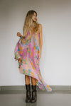 Sun Child Classic Silk Dress - Sherbert