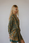 Kimono Wrap Dress - Sterling
