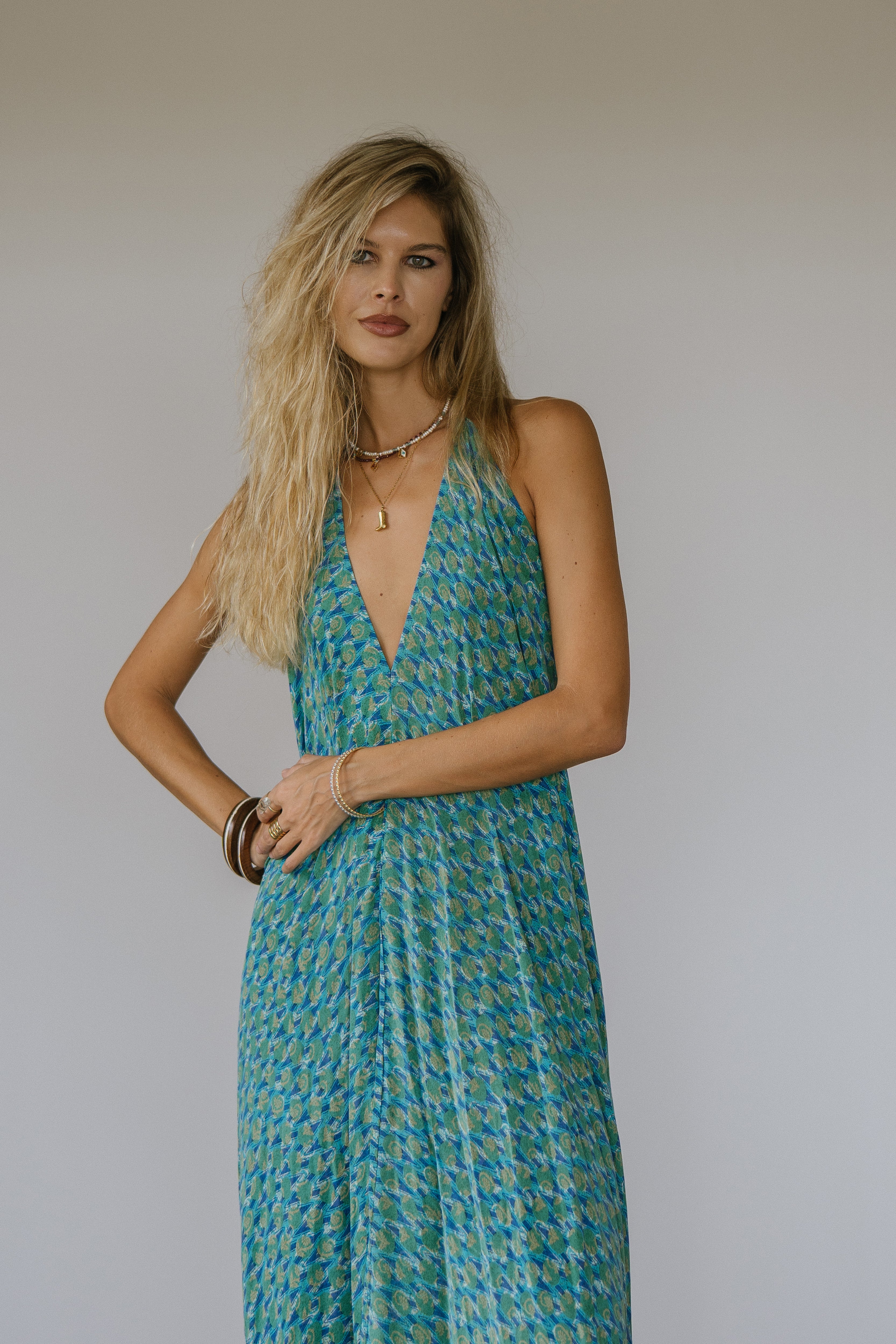 Sun Child Classic Silk Dress - One of a Kind - Moksha