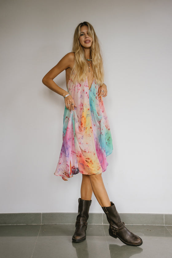 Sun Child Classic Silk Dress - Cece