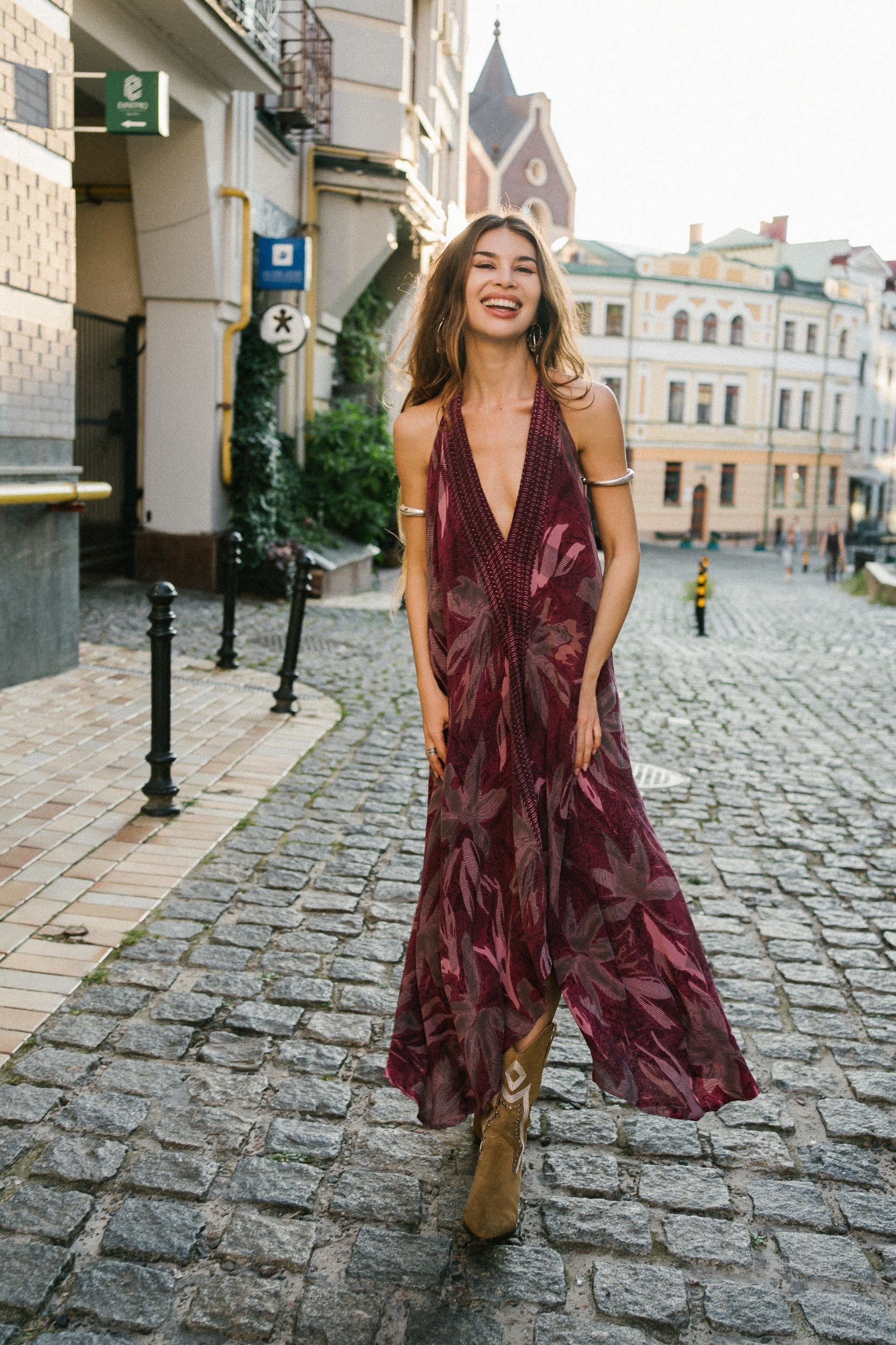 Sun Child Classic Silk Dress - Milo