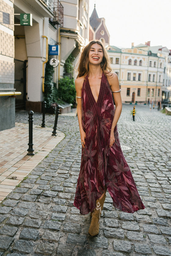 Sun Child Classic Silk Dress - Milo