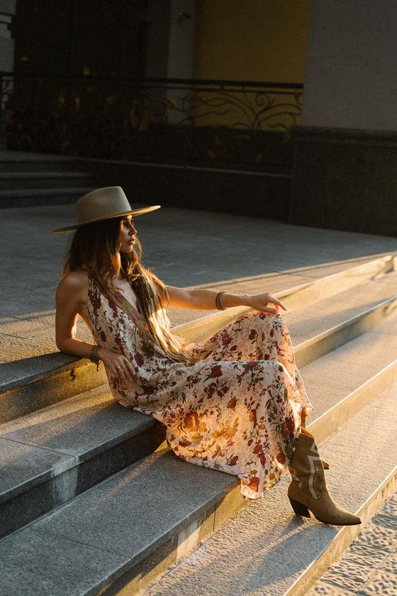 Sun Child Classic Silk Dress - Gussy