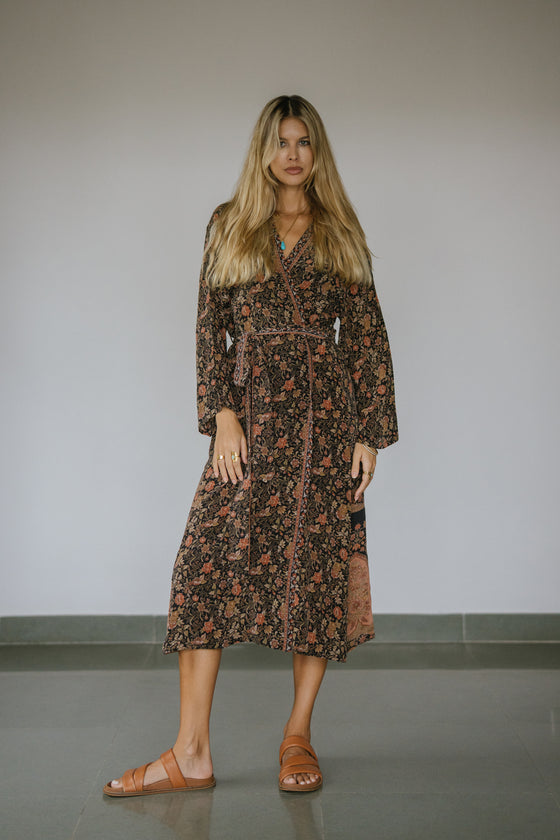 Long Jacket With Belt - Reeves