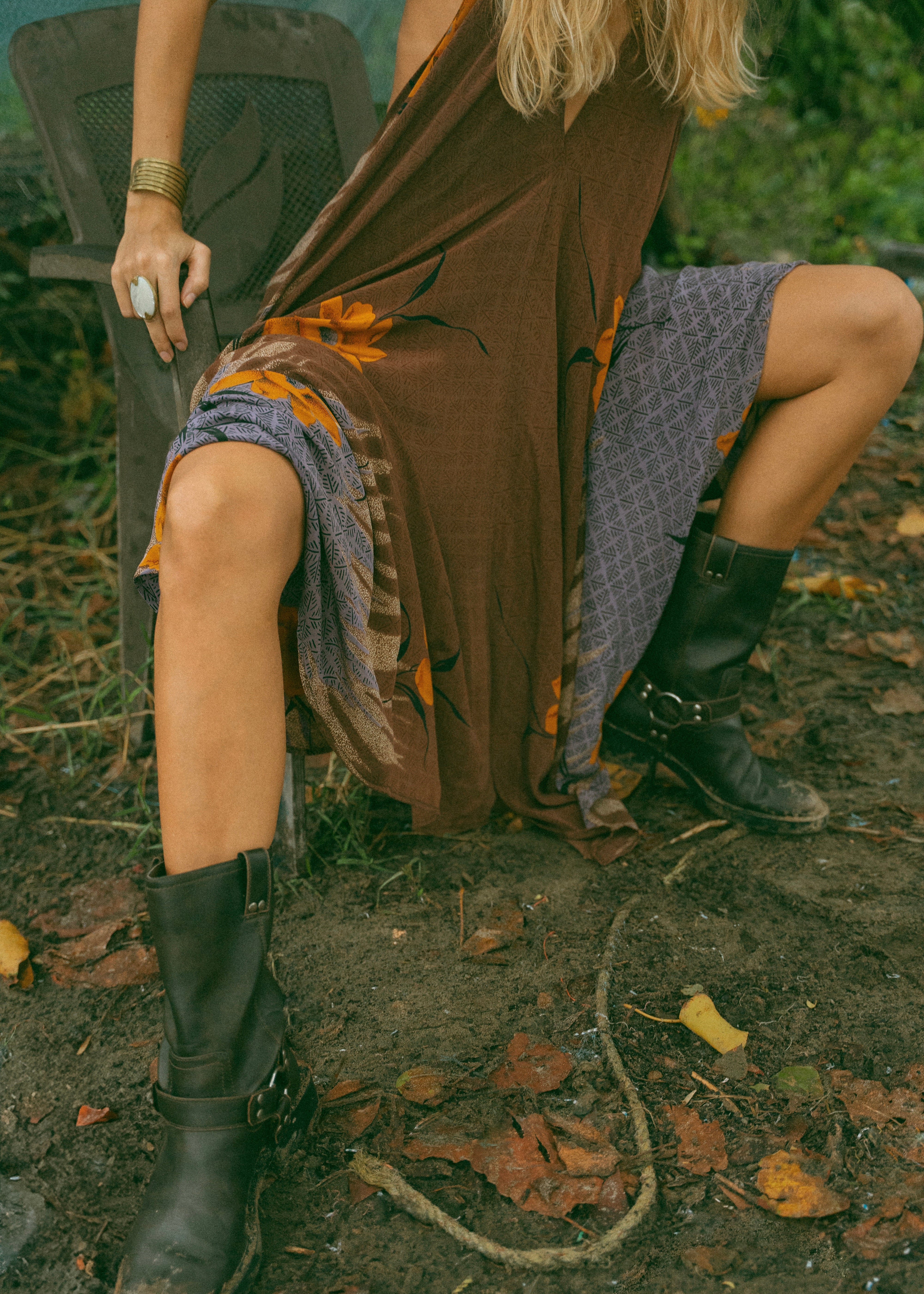 Sun Child Classic Silk Dress - Gigo