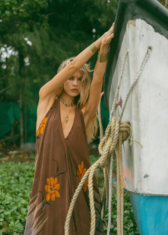 Sun Child Classic Silk Dress - Gigo