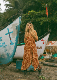  Sun Child Classic Silk Dress - Levi