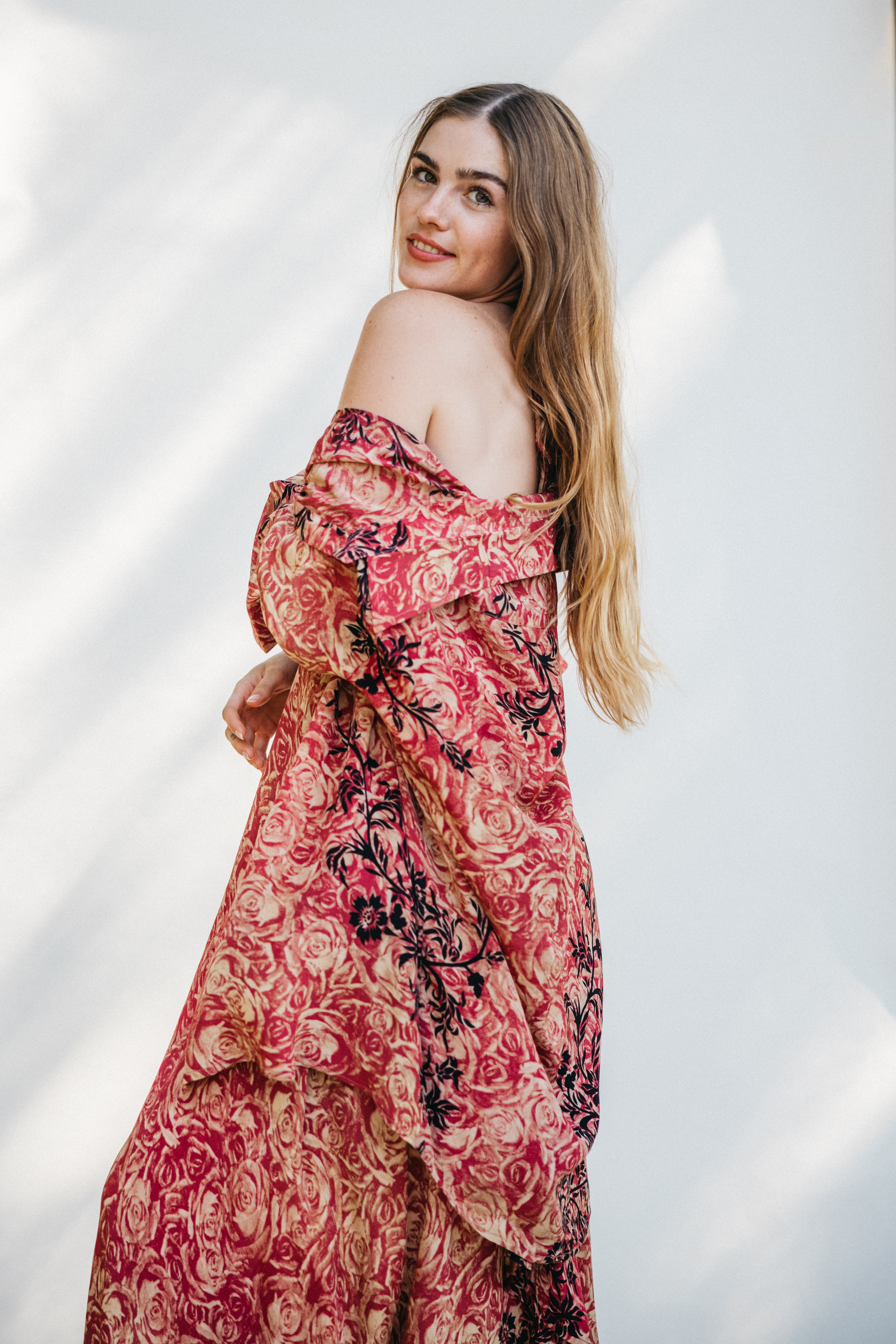 Sun Child Classic Silk Dress - Laurel