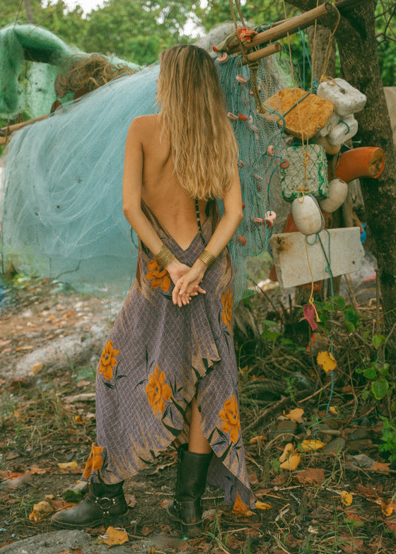 Sun Child Classic Silk Dress - Gigo