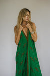 Sun Child Classic Silk Dress - Drama