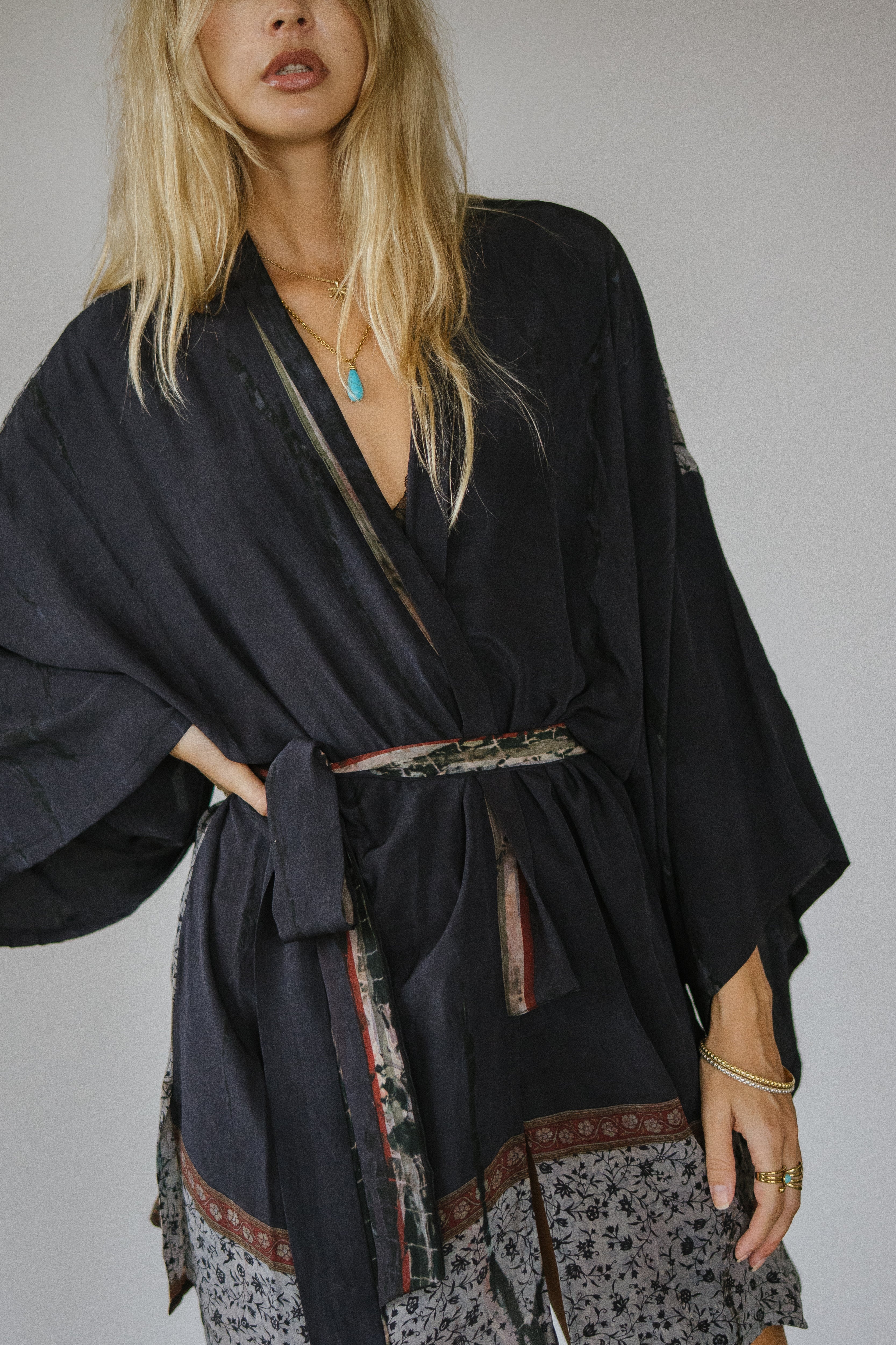 Kimono Wrap Dress - Admire