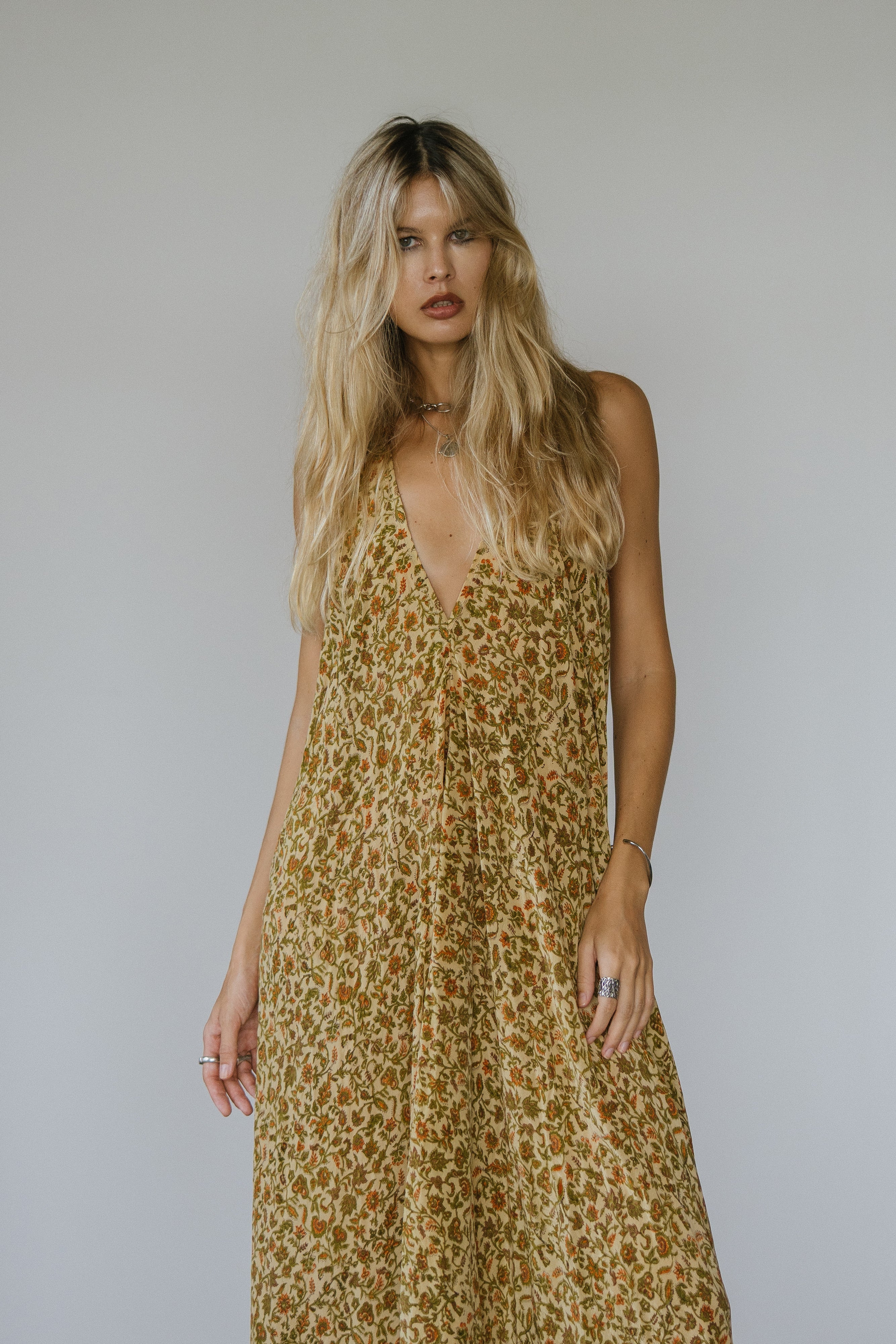 Sun Child Classic Silk Dress - Hendrix