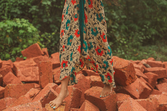 Sun Child Classic Silk Dress - Paige