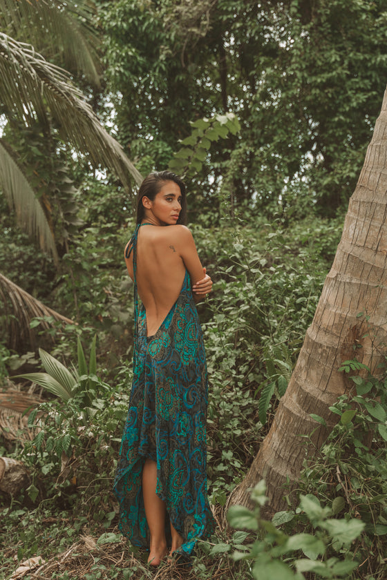 Sun Child Classic Silk Dress - Harper
