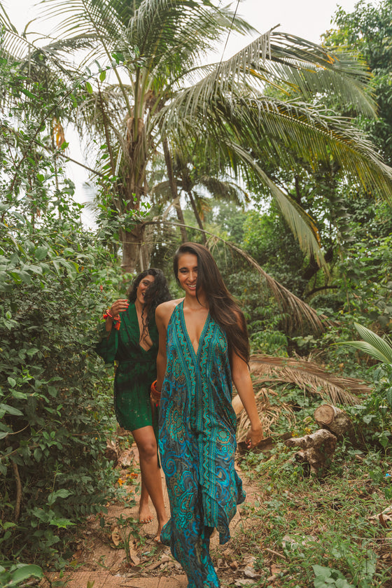 Sun Child Classic Silk Dress - Harper