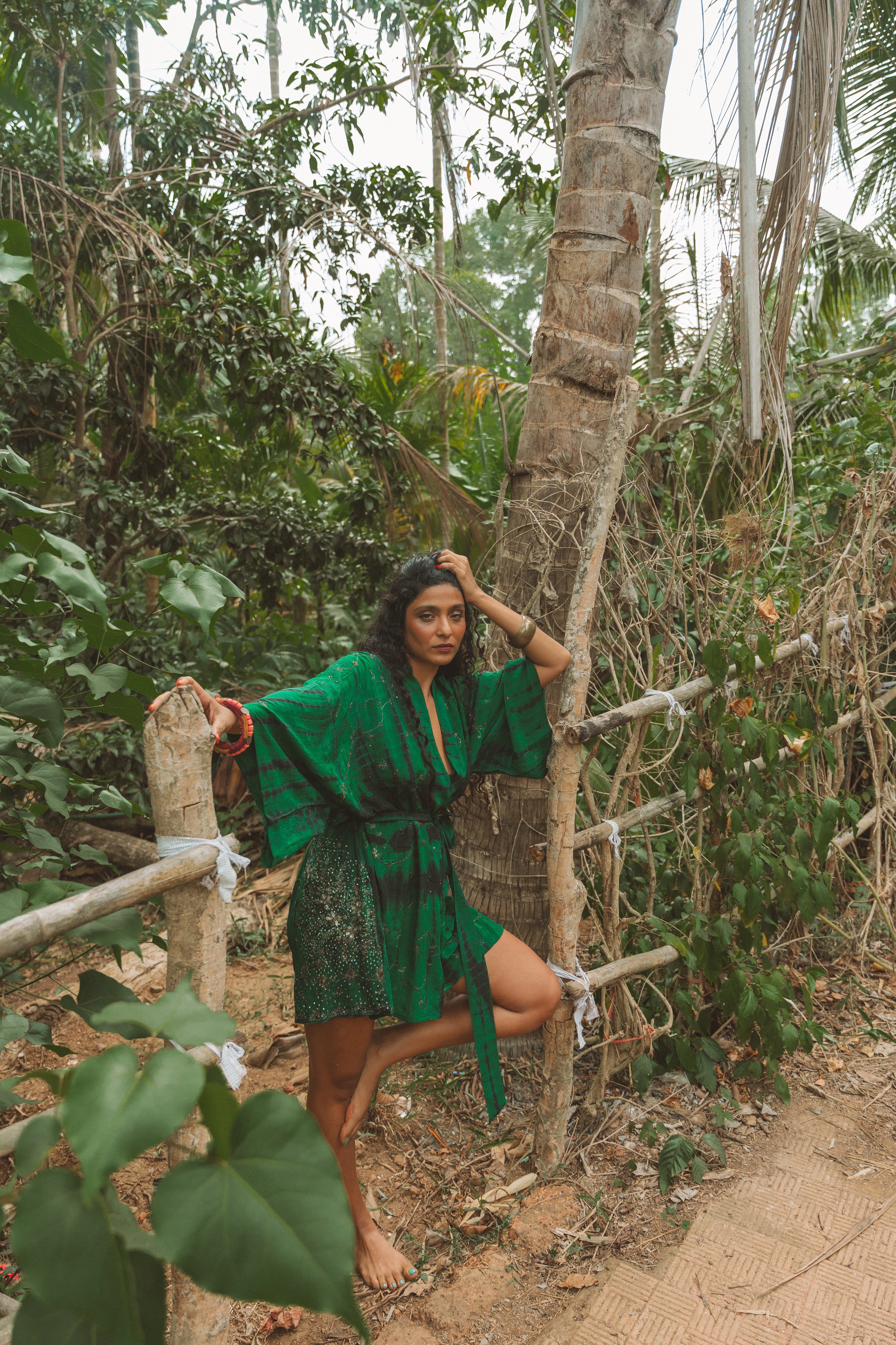 Kimono Wrap Dress - Riley