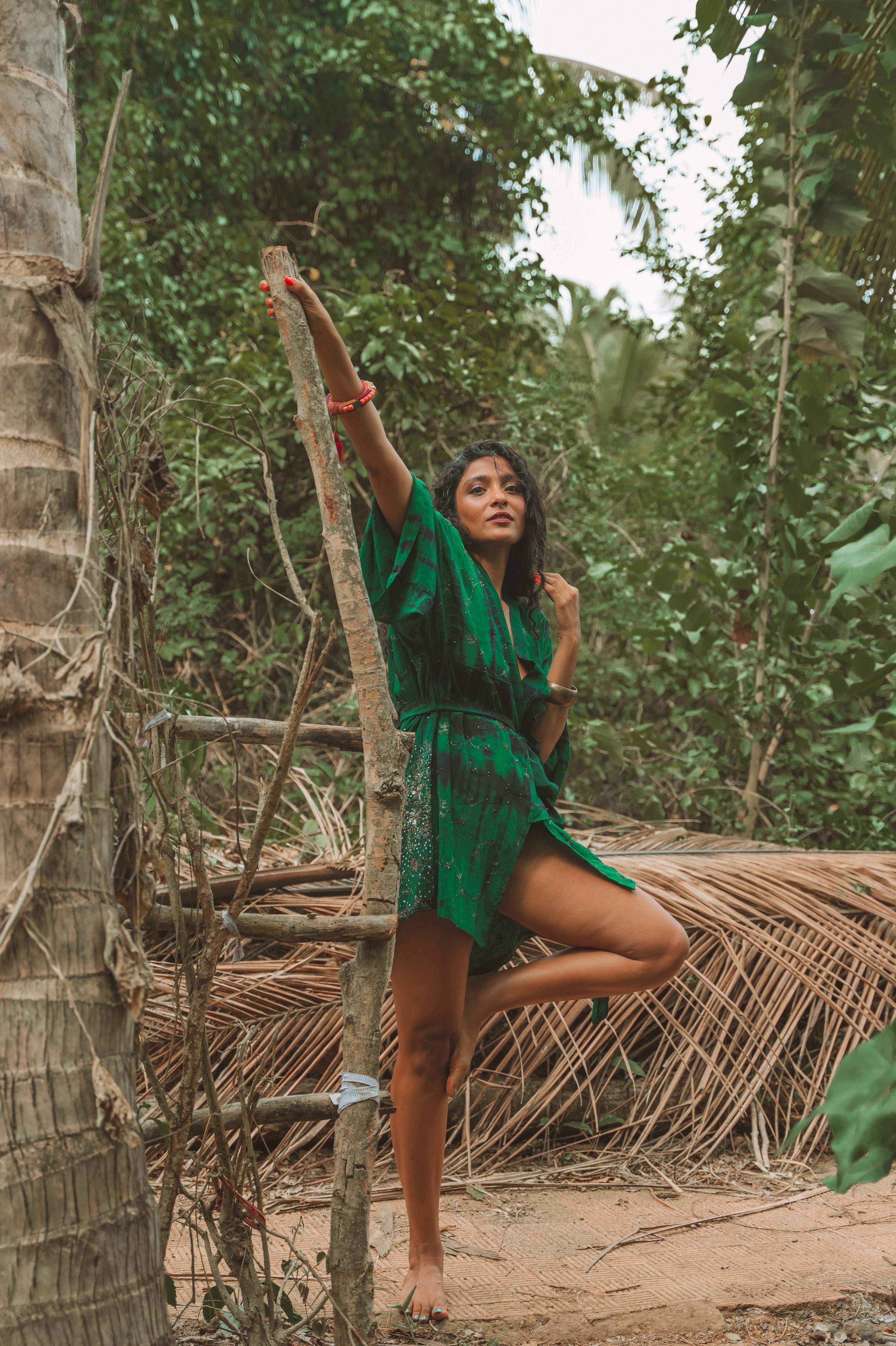 Kimono Wrap Dress - Riley