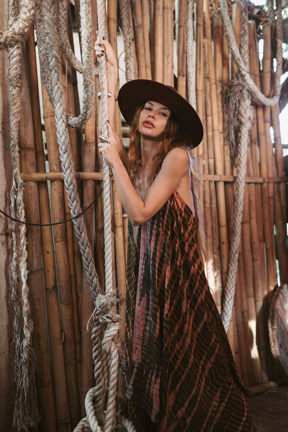 Sun Child Classic Silk Dress - One of a Kind - Demi