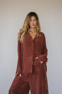  Open Back Boyfriend Shirt - Artist