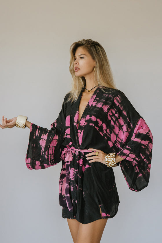 Kimono Wrap Dress - Jeremy