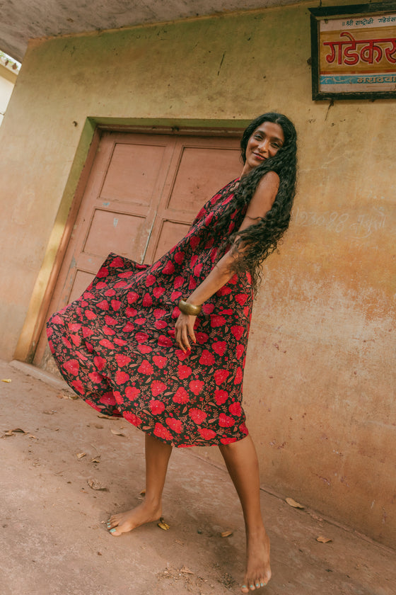 Sun Child Classic Silk Dress - Brooks