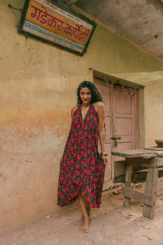 Sun Child Classic Silk Dress - Brooks
