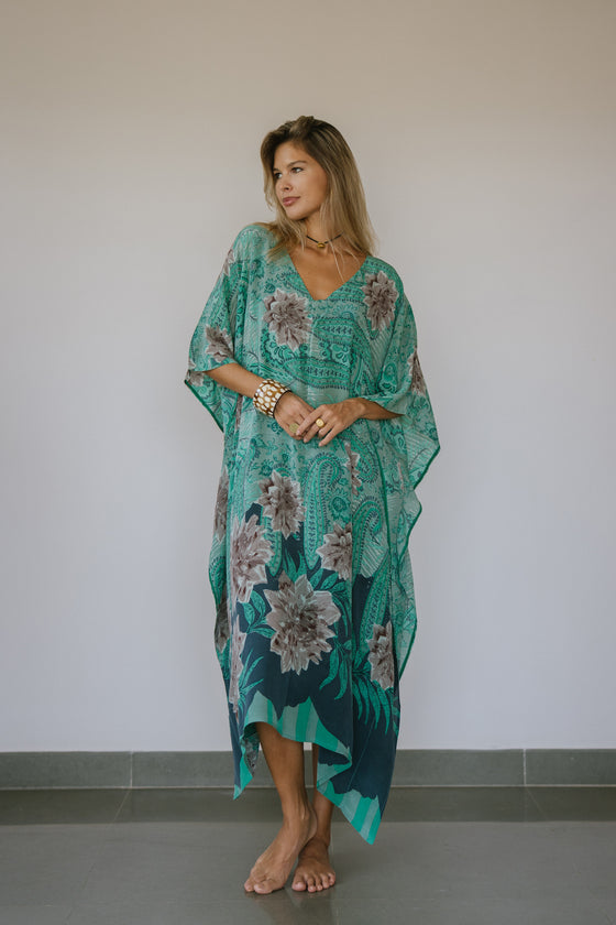 Long Caftan - Forest