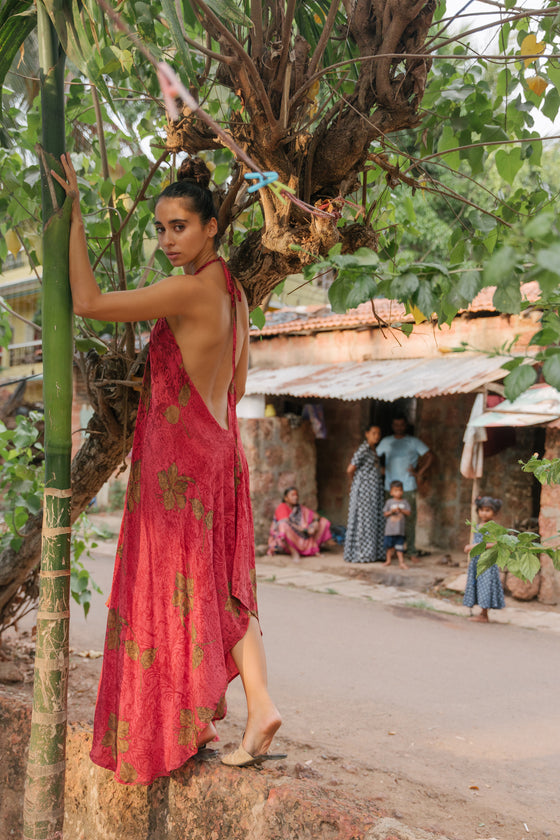 Sun Child Classic Silk Dress - Walker
