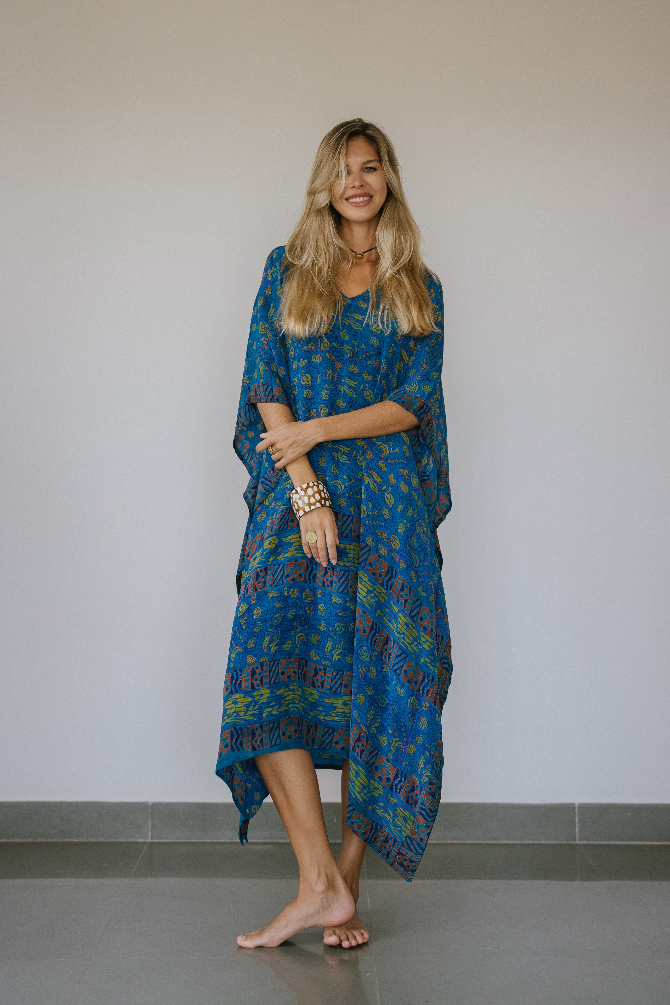 Long Caftan - Midnight
