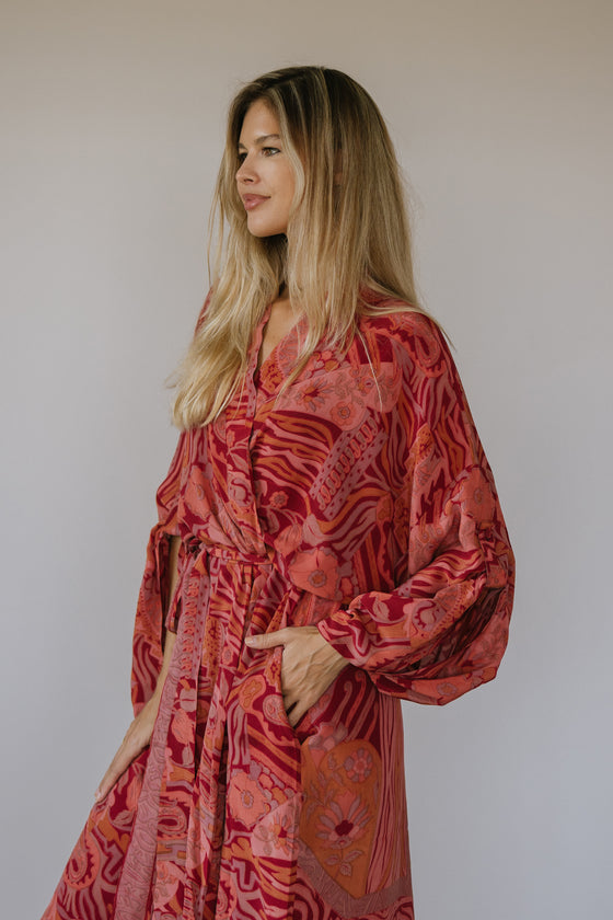 The Dramatic Kimono - Willow