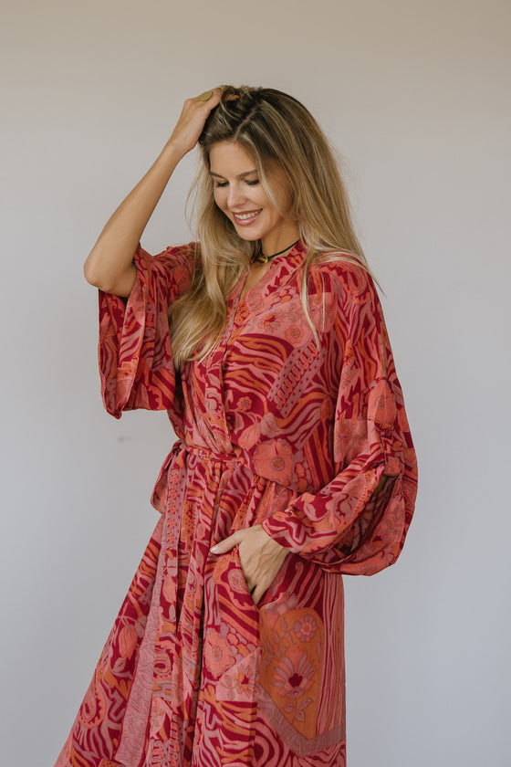 The Dramatic Kimono - Willow