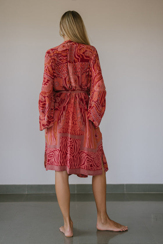 The Dramatic Kimono - Willow