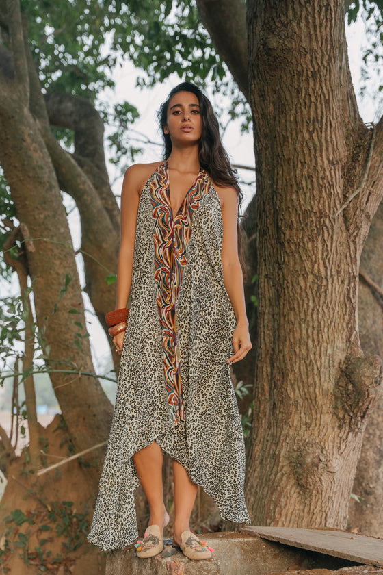 Sun Child Classic Silk Dress - Tyler