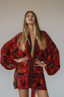  Kimono Wrap Dress - Castaic