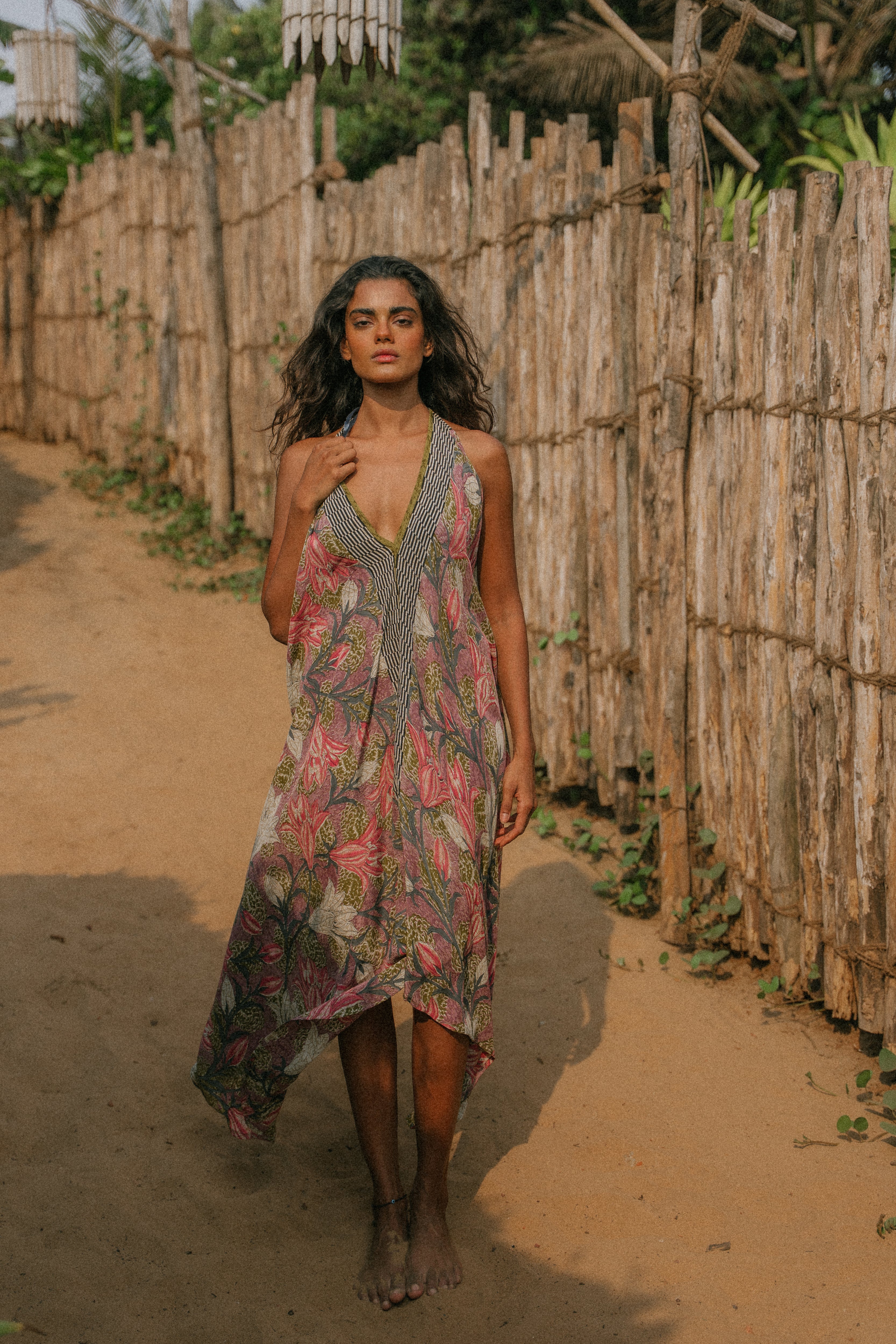 Sun Child Classic Silk Dress - Molly