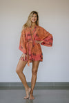 Kimono Wrap Dress - Empress