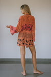 Kimono Wrap Dress - Empress