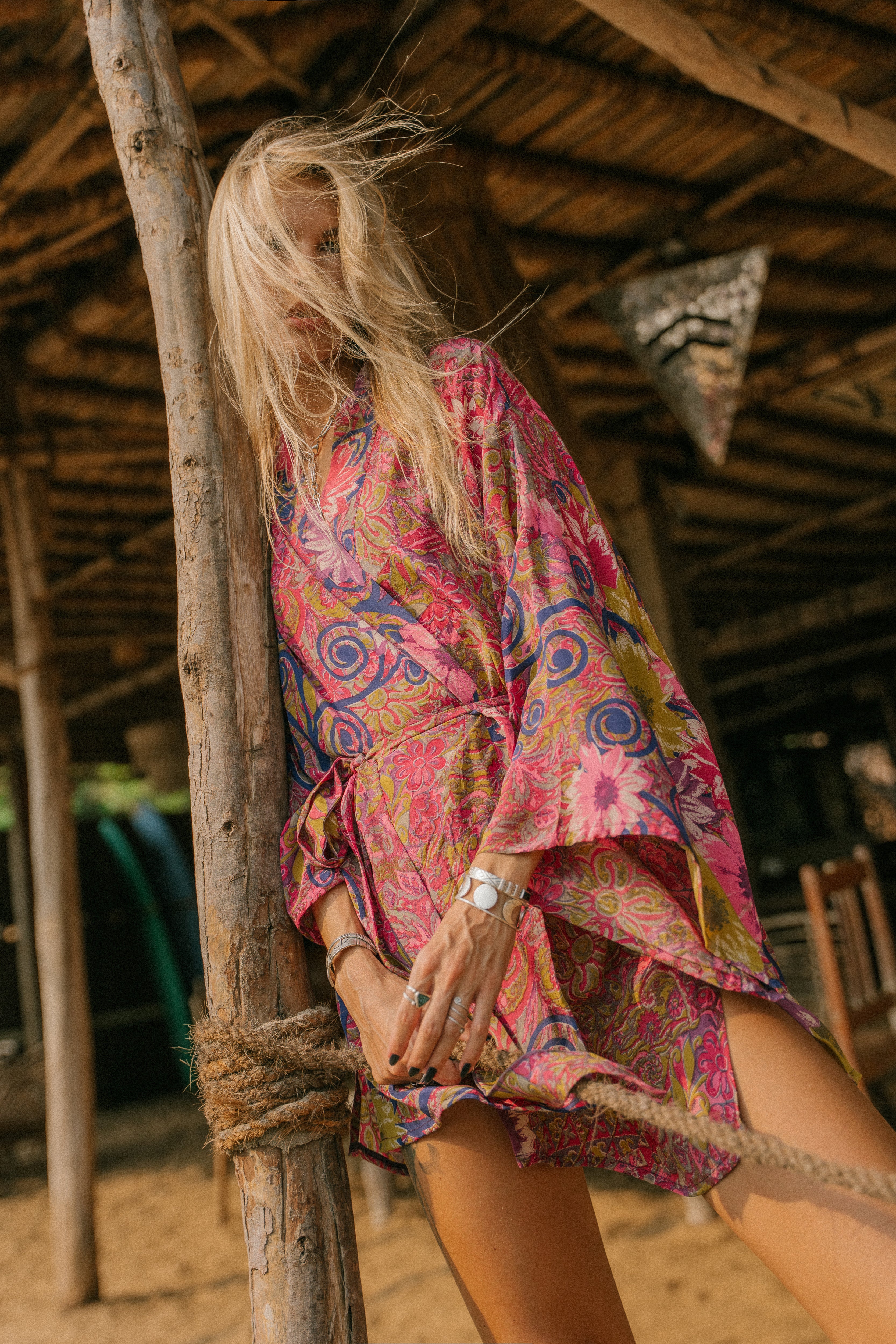Kimono Wrap Dress - Tommy