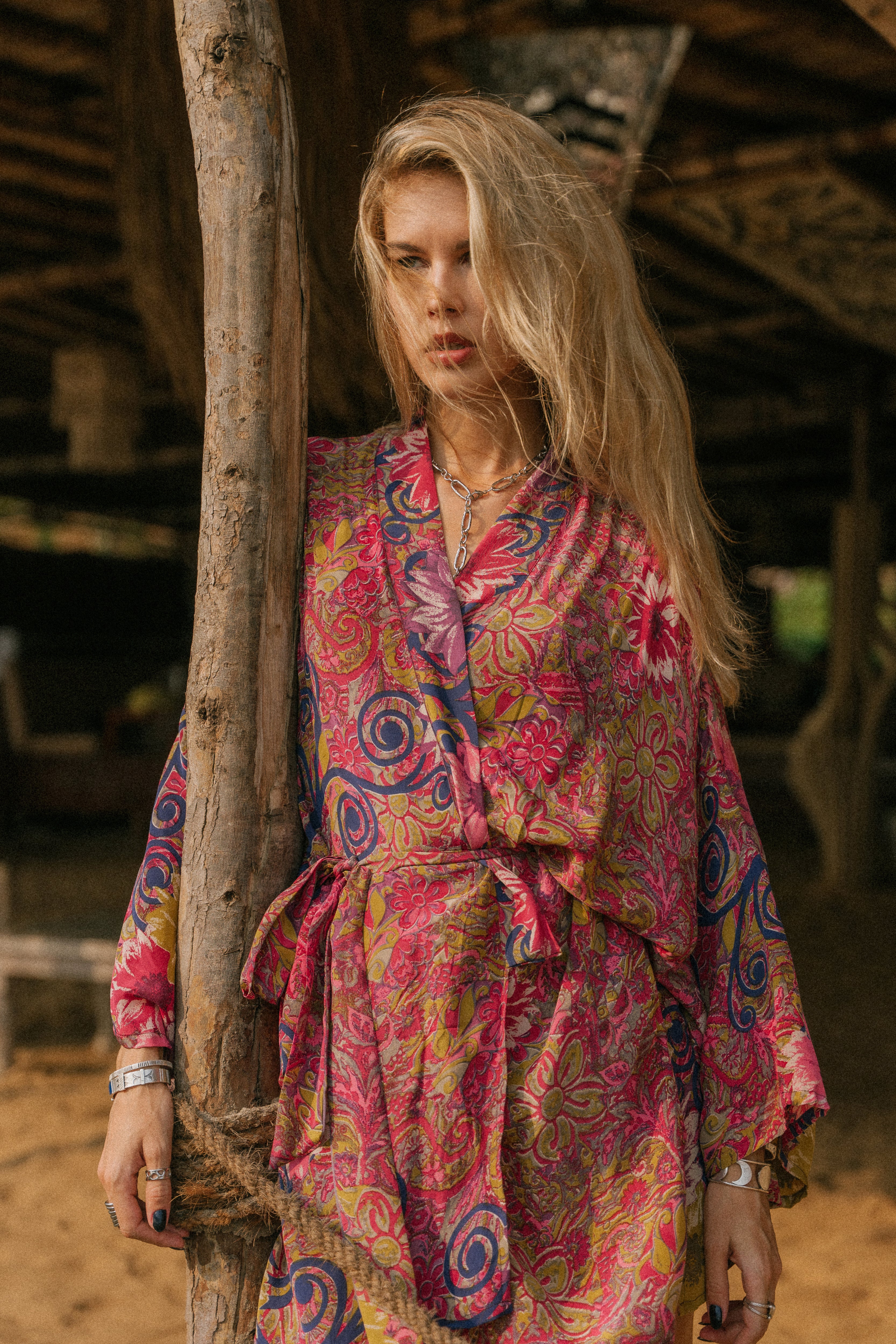 Kimono Wrap Dress - Tommy