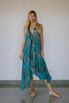 Sun Child Classic Silk Dress - Peppermint