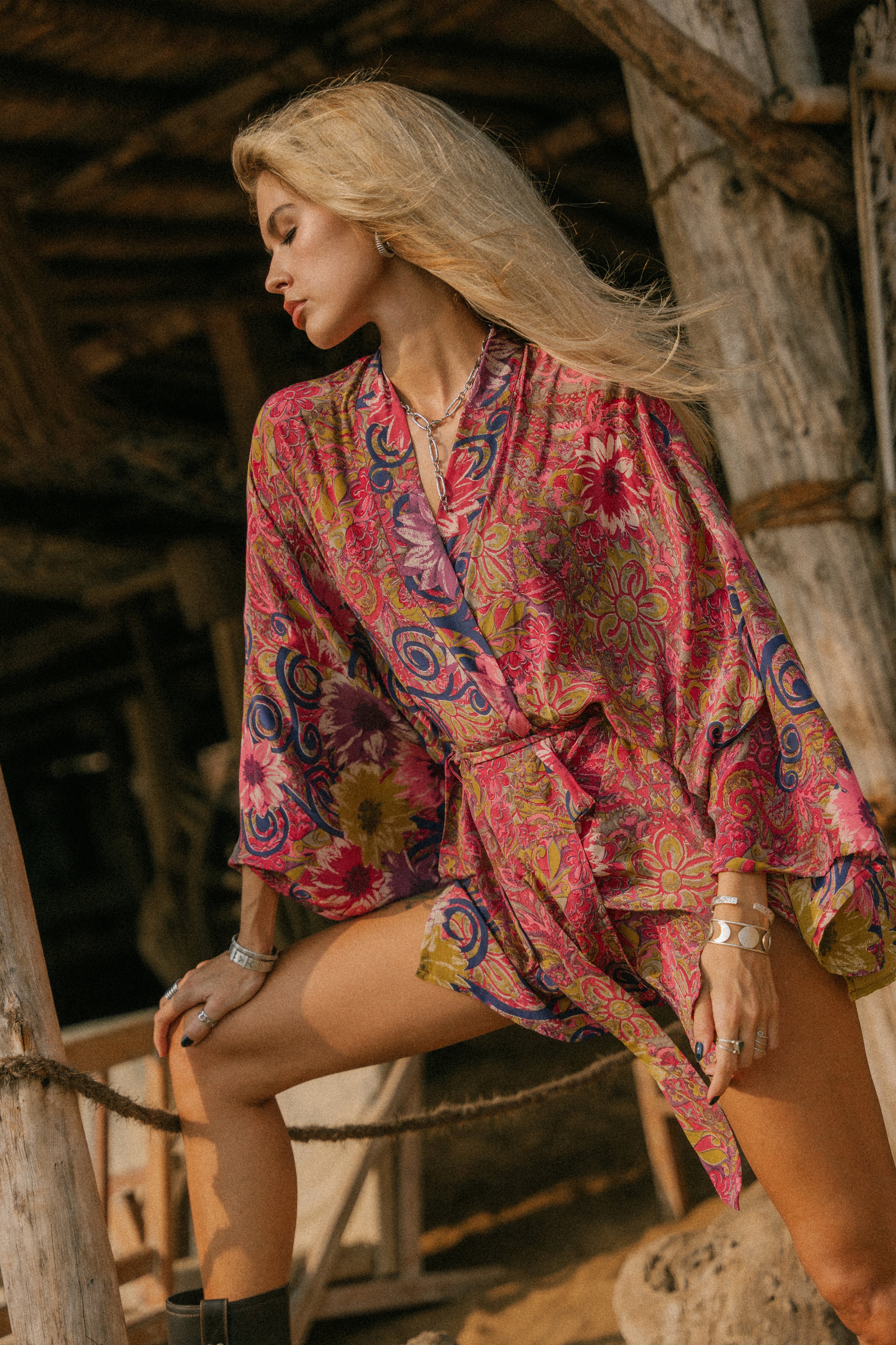 Kimono Wrap Dress - Tommy