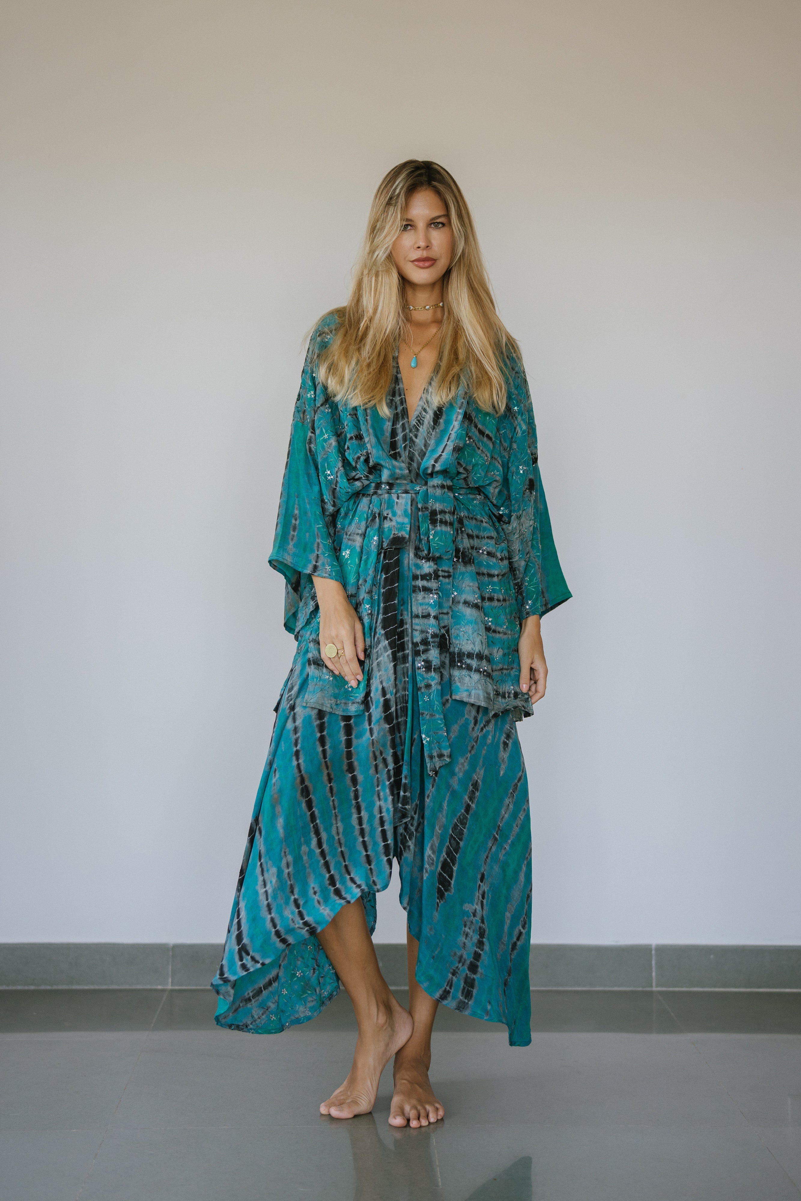 Kimono Wrap Dress - Bel Air