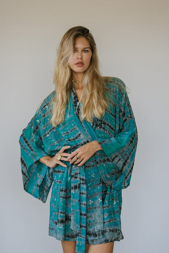 Kimono Wrap Dress - Bel Air