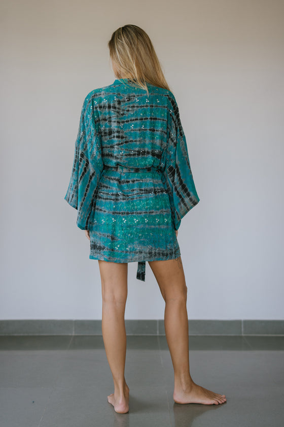 Kimono Wrap Dress - Bel Air