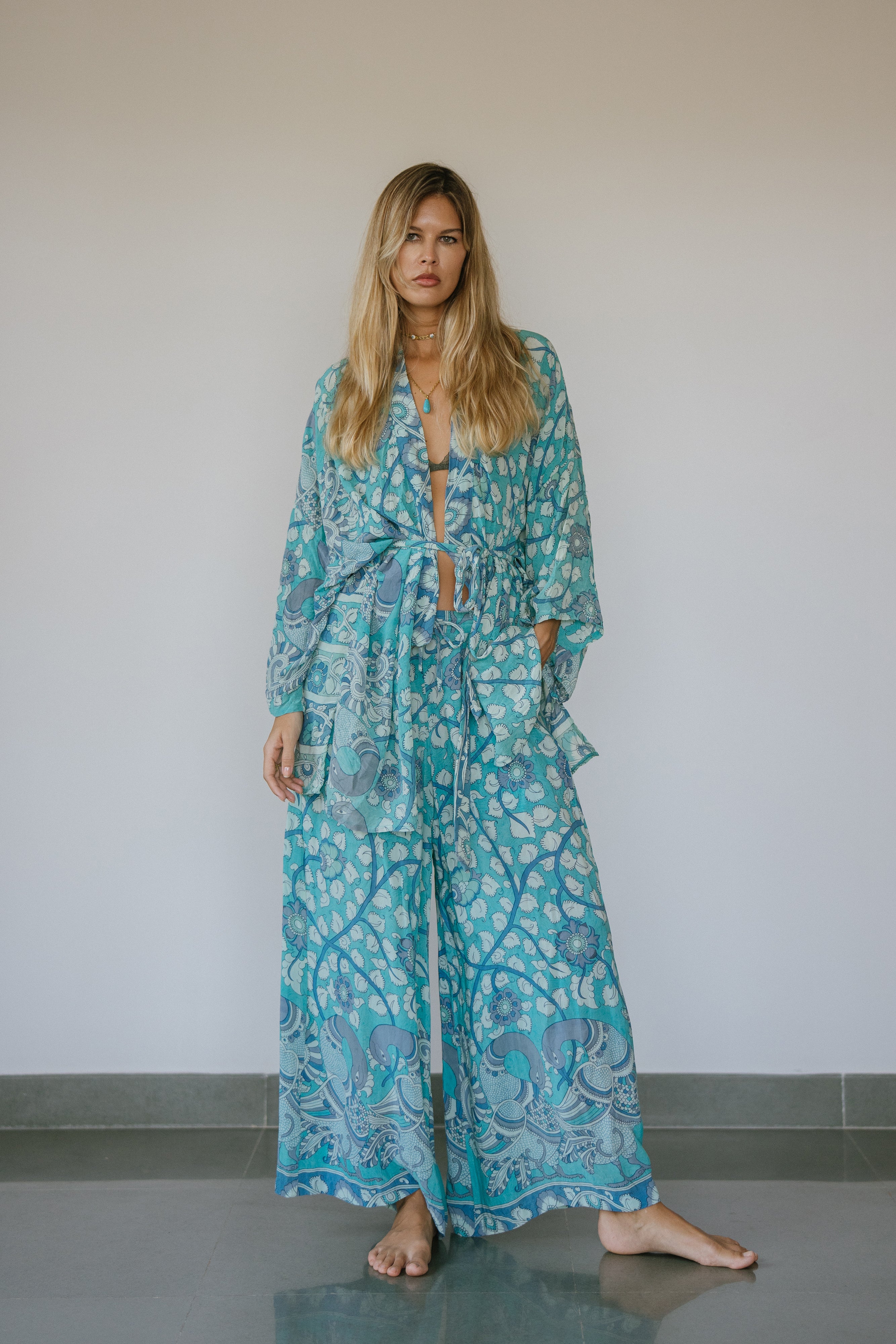 Kimono Wrap Dress - Michael
