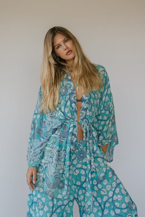 Kimono Wrap Dress - Michael