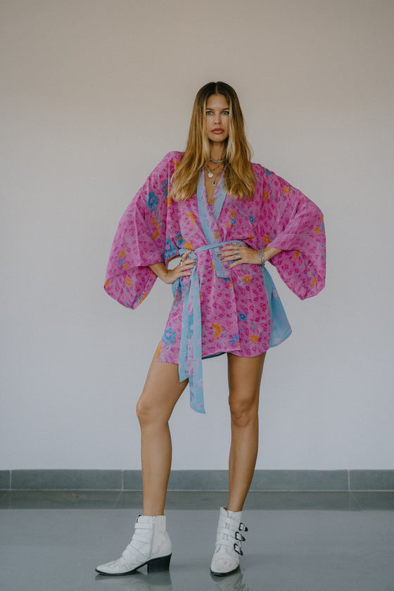 Kimono Wrap Dress - Chessy