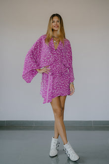  Kimono Wrap Dress - Ivana